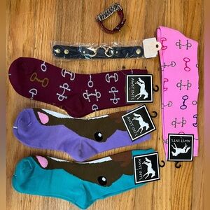Socks and bracelets